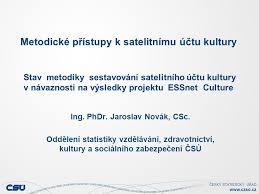 Působnost čsú je vymezena zákonem č. Cesky Statisticky Urad Metodicke Pristupy K Satelitnimu Uctu Kultury Stav Metodiky Sestavovani Satelitniho Uctu Kultury V Navaznosti Na Vysledky Ppt Stahnout