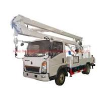 12-28m Rhd HOWO Light Diesel Aerial Bucket Truck