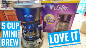 To brew mccafe at home, measure 1 slightly heaping tablespoon of ground coffee for each 6 fl oz cup of cold, filtered water. Detailed Review Mr Coffee 5 Cup Mini Brew Programmable Coffeemaker Youtube