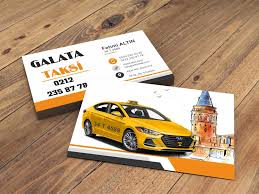 Galata Taksi Kartvizit 2021 Kartvizitler Magnet Etiket