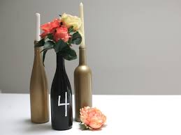 Absolutely loved making this multi piece table top with the old horse. Diy Wine Bottle Centerpiece Momtastic
