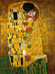 Gustav Klimt Il Bacio Chiamato In Causa In Scelta D Amore La Storia Di Hilary E Victor Con Julia Roberts Klimt Gustav Klimt Arte Del Bacio