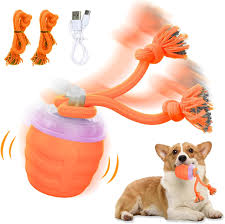 Huimpet blue interactive moving dog ball