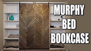 I'm just dreaming of where to put this, such a perfect solution for a spare bedroom or office. Murphy Bed Diy With Modern Farmhouse Style Barn Door
