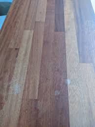 We are drawn to both the dove grey and the colours cannot settle on what colour floor tile to use either of the above. Iroko Worktop Refinish Getting Rid Of Bleached Stains Discolouration Houzz Uk