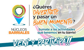 Núcleos Barriales 2021: En diversos lugares de la ciudad habrá intensa  labor cultural. - Municipalidad de Bell Ville