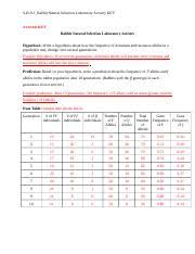Natural selection gizmo answer key on quizlet pdf bargaining with reading habit is no need. S B 9 1 Rabbit Natural Selection Laboratory Key S B 9 1 Rabbit Natural Selection Laboratory Activity Key Answer Key Rabbit Natural Selection Course Hero