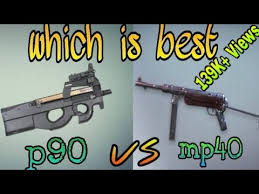 50 players parachute onto a remote island, every man for himself. Mp40 Vs P90 Best Smg Gun For Short Range Free Fire Battlegrounds Youtube