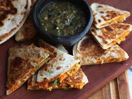 Sweet Potatoes In A Quesadilla Instead Of Cheese Not Only Is It Possible It S Delicious Recipes Sweet Potato Quesadilla Cooking