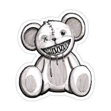 Teddy bear clip art by dazdraperma 50 / 7,859 happy teddy bear stock illustrations by yayayoyo 69 / 6,997 teddy bear stock illustrations by karanta 15 / 2,624 teddy bear sitting stock illustrations by metsafile 18 / 991 teddy bear with love heart stock illustration by dazdraperma 38 / 8,198 teddy bear drawing by dazdraperma 32 / 5,333 cute. Evil Cute Teddy Bear Sticker By Jayleeart In 2021 Teddy Bear Drawing Evil Teddy Bear Bear Paintings