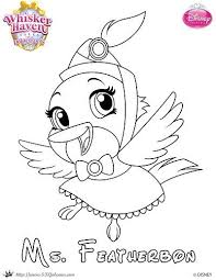 Whisker Haven Tales Coloring Page Of Ms Featherbon Disney Coloring Pages Disney Princess Coloring Pages Coloring Pages