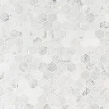 Whether you're looking for a traditional mosaic pattern or more contemporary tiles, topps tiles' extensive range has something. Carrara Marble Hexagon Tile Wayfair