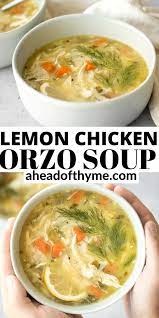 Lemon Chicken Orzo Soup Recipe Chicken Soup Recipes Lemon Chicken Orzo Soup Lemon Chicken Soup