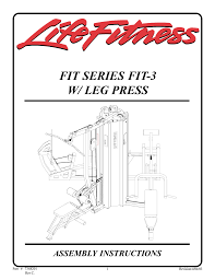 life fitness fit 3 users manual manualzz com