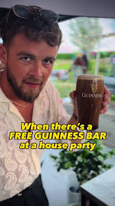 The BEST home poured pints weve ever had (apart from Sean’s massacre)  #guinness #houseparty #festival #beer #guinnesseurs #irish #dublin #pint  #stout #bringthedomehome #fypage