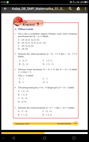 Kunci Jawaban Matematika Kelas 8 Semester 1 Hal 239 Uji Kompetensi 5 Brainly Co Id
