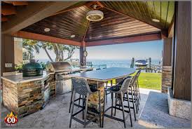 custom outdoor kitchens, fire pits
