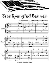 Even the tricky parts of the piece can be picked up easily with a little practice, so it's also a good piece to measure progression. Star Spangled Banner Beginner Piano Sheet Music Ebook By John Stafford Smith 1230004022657 Booktopia