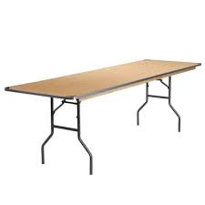 Flash Furniture 1000 Piece Rectangle Folding Puzzle Table Wood Folding Table Furniture Banquet Tables