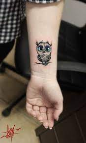 The wrist is one of the most visible parts of the human body and therefore having a tattoo on your wrist speaks a lot about your character. 40 Edgy Owl Tattoo Design Ideas For An Enigmatic Style Tattoos For Daughters Baby Owl Tattoos Tattoos