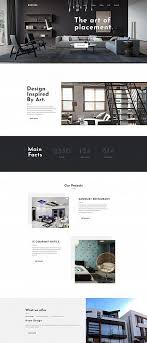 Theinterior is a contemporary free home decor website template. Home Decor Premium Moto Cms 3 Template Website Template Templates Design