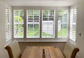 Whether it is a period house or more modern property, the style and colour of our wooden shutters is chosen beforehand to perfectly match the property where it will be installed. Box Bay Window Shutters Made To Measure Totally Shutters