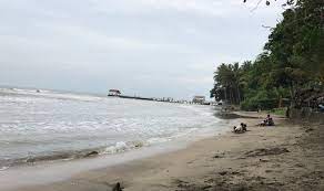 Pesona Keindahan Wisata Pantai Karangsari Carita Di Labuan Pandeglang Banten Ihategreenjello