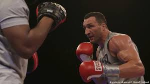 Dass sein kampf genau eine woche vor dem showdown im weltergewicht. Klitschko Und Joshua Vom Sieg Uberzeugt Sport Dw 28 04 2017