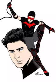 Kunstverk] Tim Drake som Nightwing av Travis Moore : r/DCcomics