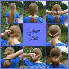 Beautiful Life Of Joy Gibson Tuck Tutorial Gibson Tuck Rose Hair Extra Long Hair