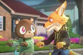 Kid Cudi Previews Kids See Ghosts Animated Show With Kanye West In 2020 Kid Cudi Kanye West Kids Kanye West Bear