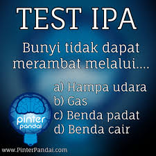 Bunyi Tidak Dapat Merambat Melalui Pinterpandai Ipa Kimia