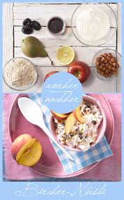 Bircher Musli Rezept Bircher Musli Lebensmittel Essen Musli Rezept
