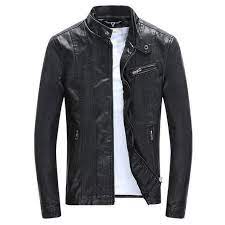 Dixon Leather Slim Winter Jacket 70 Leather Jacket Men Faux Leather Jacket Men Fall Fashion Coats