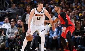 Nikola jokic scores 36 pts 8 rebs 6 asts, as nuggets win series with blazers. Nikola Jokic Completes Between The Legs Assist Eurohoops