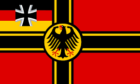 The bundeswehr, germany, german armed forces, coat of arms, 4k, silk flag, silk texture, bundeswehr. German Bundeskriegsflagge Vexillology
