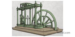 We think that many people don't know how many fields we use steam engines in and what is the significance of steam engines in our real life! Watt Steam Engine Illustration Twinkl