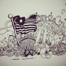 Download now doodle art surabaya doodleartsurabaya instagram posts. Lukisan Doodle Kemerdekaan Malaysia Cikimm Com