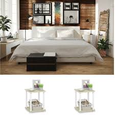 Find king size bed sets, including dressers and mirrors, in a variety of styles, colors & decor. 3 Piece King Size Bedroom Set Furniture Modern Style Lux Bed 2 Nightstands White For Sale Online Ebay