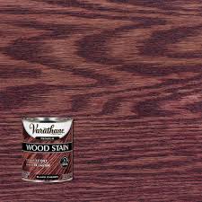 Varathane 1 Qt Black Cherry Premium Fast Dry Interior Wood Stain 266165 The Home Depot In 2020 Staining Wood Interior Wood Stain Varathane Wood Stain