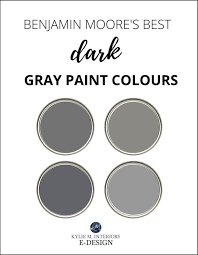 30 Dark Gray Paint Colors Benjamin
