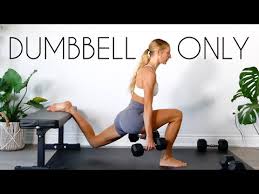 20 min leg workout dumbbell only at