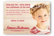 Hanna Andersson Catalog Inserts