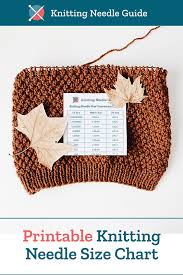 This chart is also great for converting from uk to us and back. Equivalent Knitting Needle Size Conversion Chart In Us Uk And Metric Sizes The Knitting Needle Guide