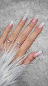 Love My New Nails Instagram Nicole Cjl In 2020 Mit Bildern Babyboomer Nagel Glitzer Nagelideen Babyboomer Glitzer