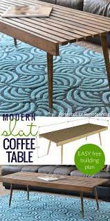 We are still having 70 and 80 degree days here in new york, which means we are taking full advantage of being outside this fall. Diy Modern Slat Coffee Table Building Plan Coffeetable Woodworkingprojects Build Diyproject Remodel Coffee Table Mid Century Coffee Table Diy Coffee Table