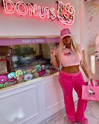 Trans people are literally being killed for being themselves #trishapaytasisoverparty. Trisha Paytas On Instagram What S My Age Again Livingmybestlife Hellokittycafe So Worth The Drive Trisha Paytas Velour Tracksuit 90s Fashion