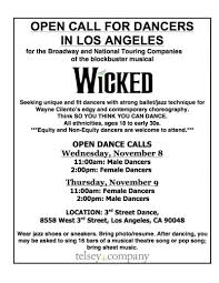 Wearing uniform is a kind of the norm in my country. Rejoycify Wicked Will Hold Open Call Auditions In La