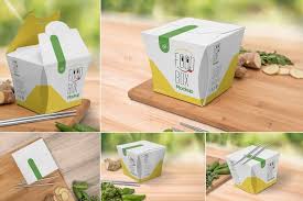 Lunch Box Mockups By Zippypixels On Envato Elements Box Mockup Psd Template Free Lunch Box