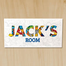 Lpled custom personalized name sign 5x10 wooden plaque kids room decor for girls baby room doors decor, bedroom signs,unicorn room hanging wall art decor gift craft (room9) 4.3 out of 5 stars 37 $10.99 $ 10. Personalised Children S Bedroom Door Signs Baby Name Plaques